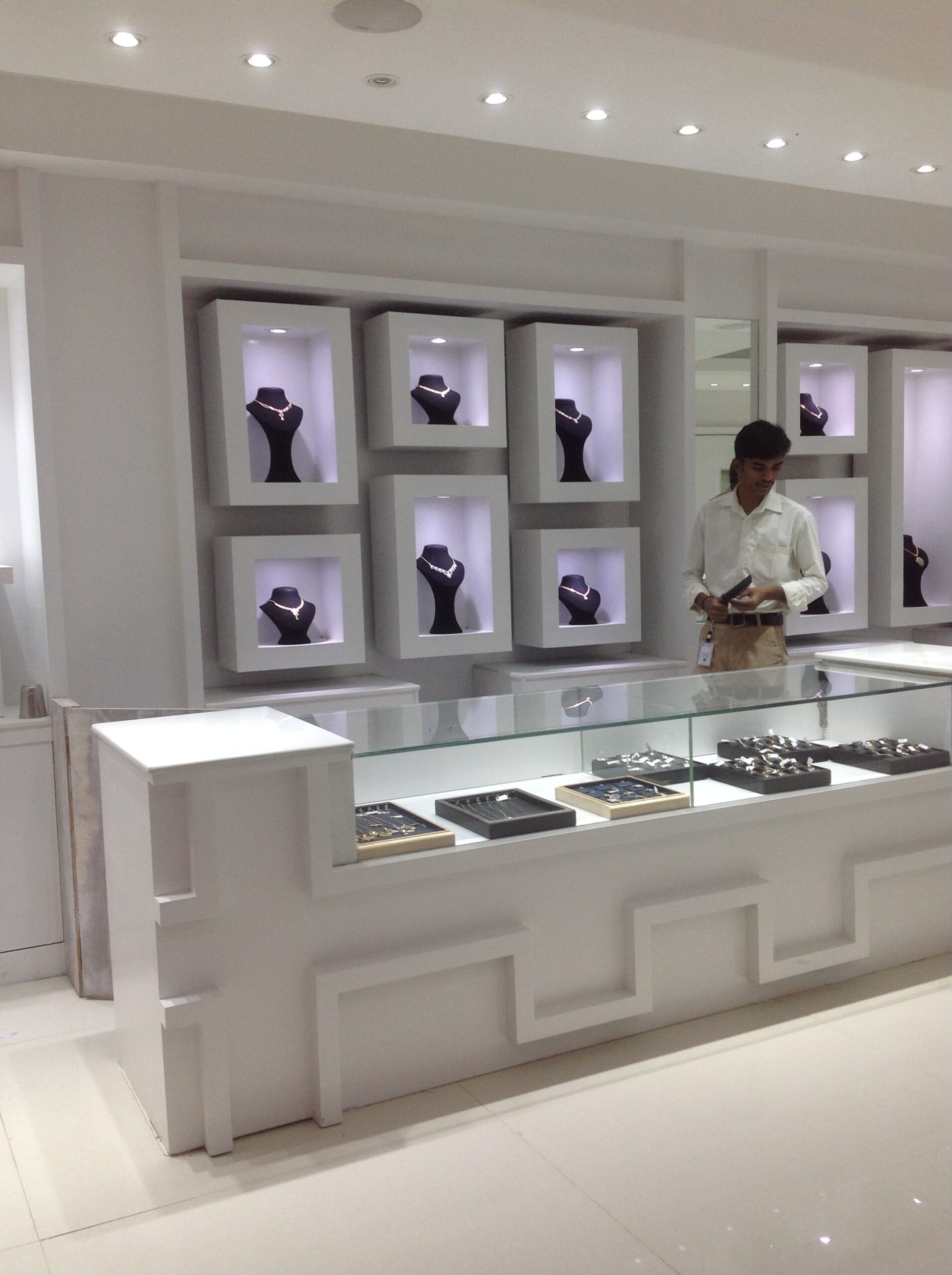 Jewellery interior 5 — jewellery showroom interior designers in Kochi