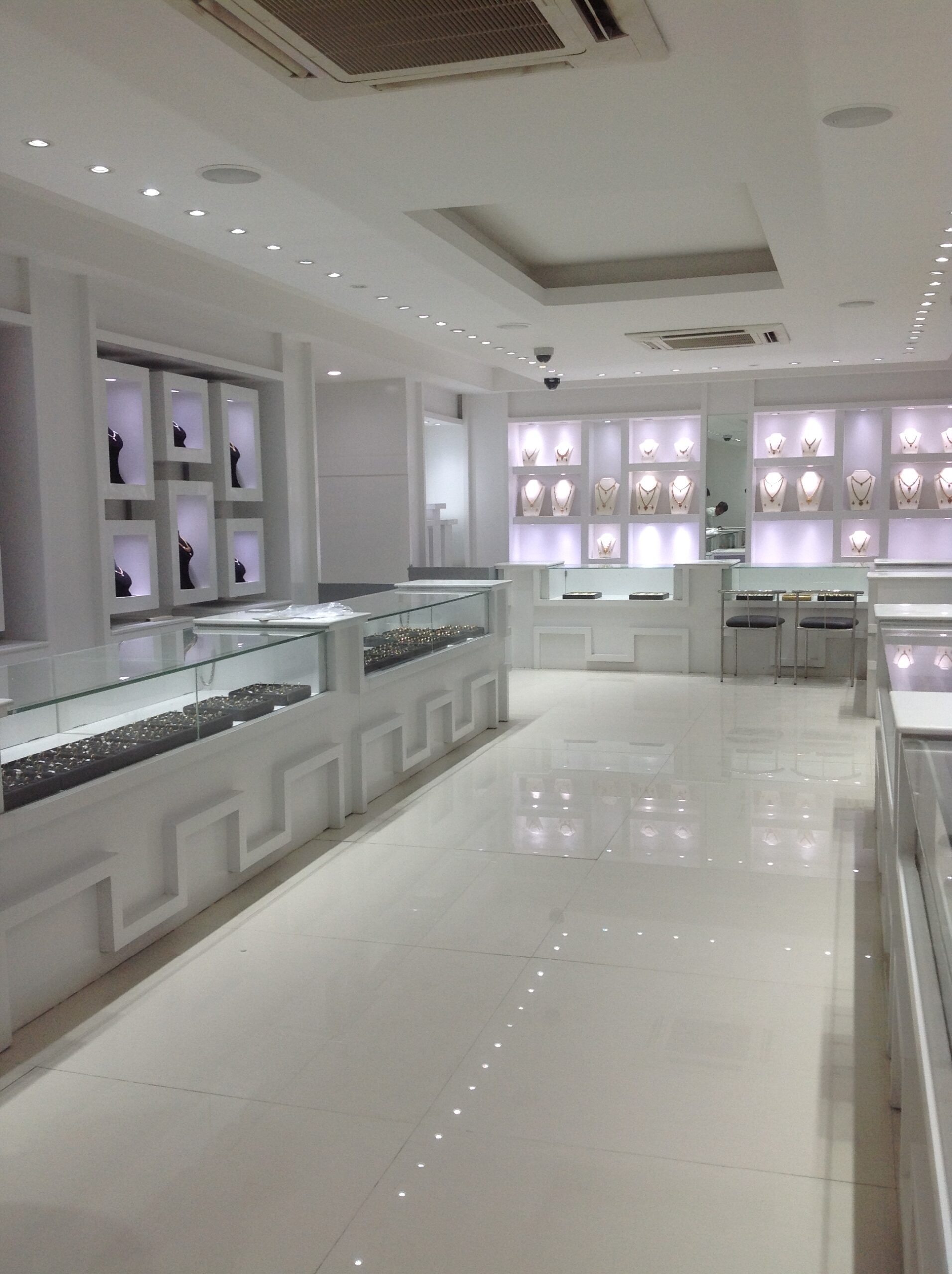 Jewellery Showroom — interior design in Kochi, Kerala