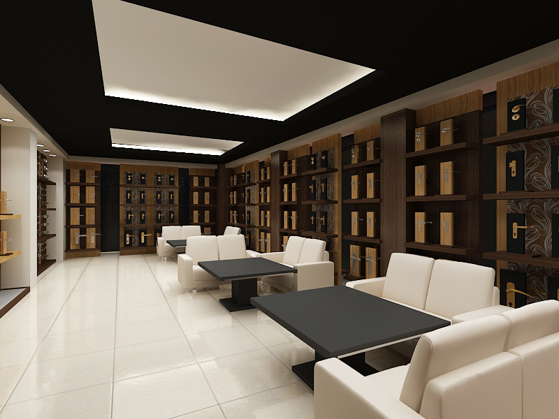Showroom interior design in Ernakulam, Kochi 2