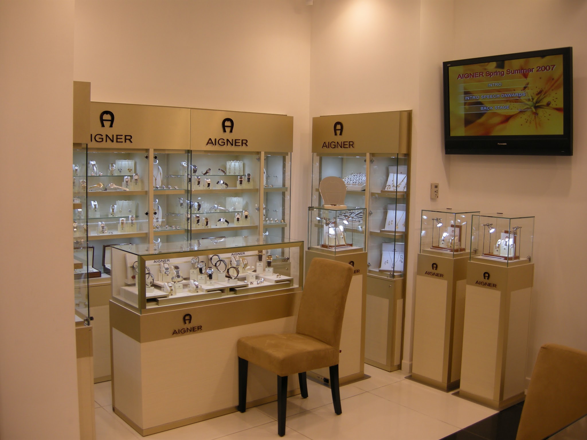 Watch showroom interior design in Kochi 8