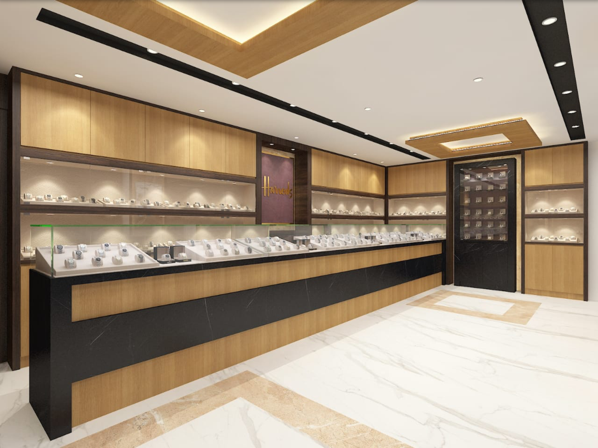 Watch showroom interior design in Kochi 11