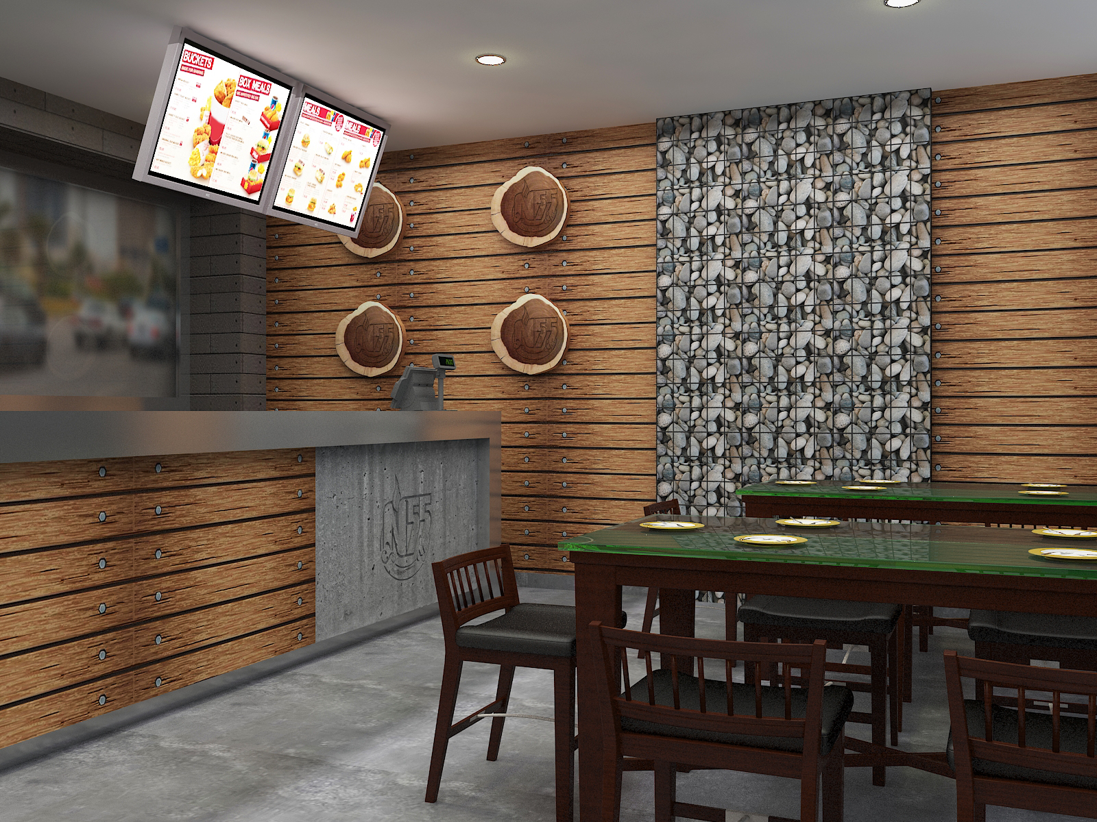 Café interior 15 — cafe and restaurant interior designers in Kochi