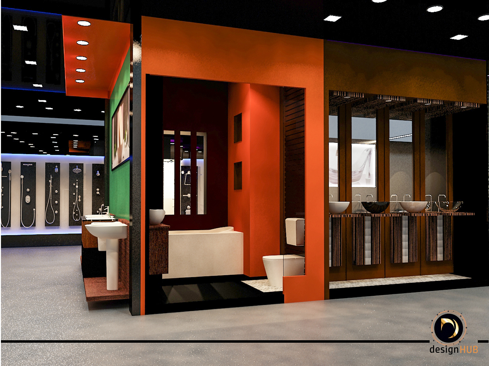 Showroom interior design in Ernakulam, Kochi 7