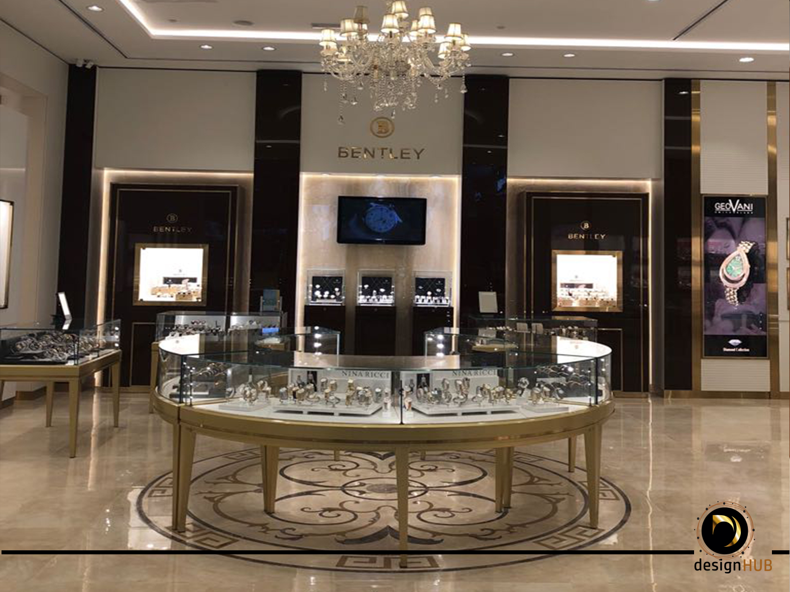 Watch showroom interior design in Kochi 3