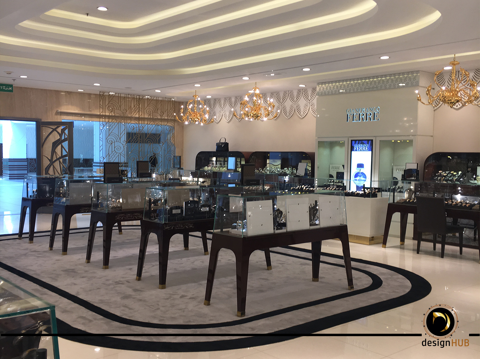 Watch showroom interior design in Kochi 5