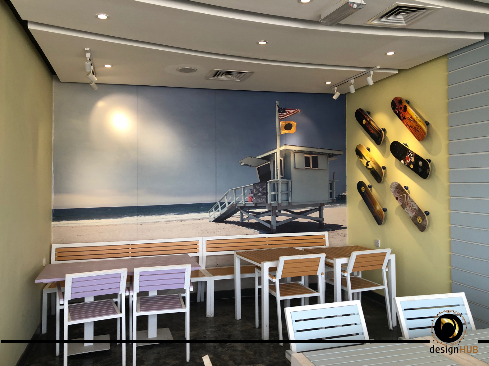 Café interior 6 — cafe and restaurant interior designers in Kochi