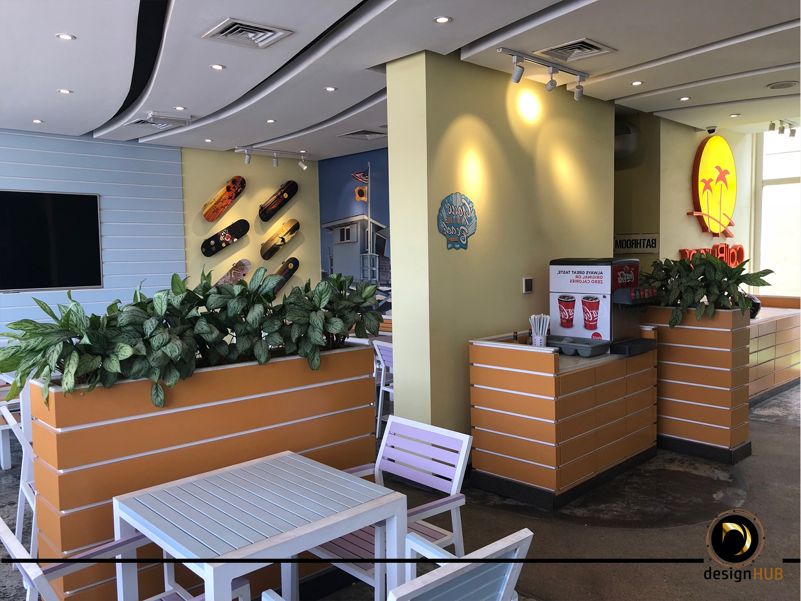 Café interior design in Kochi, Kerala 9
