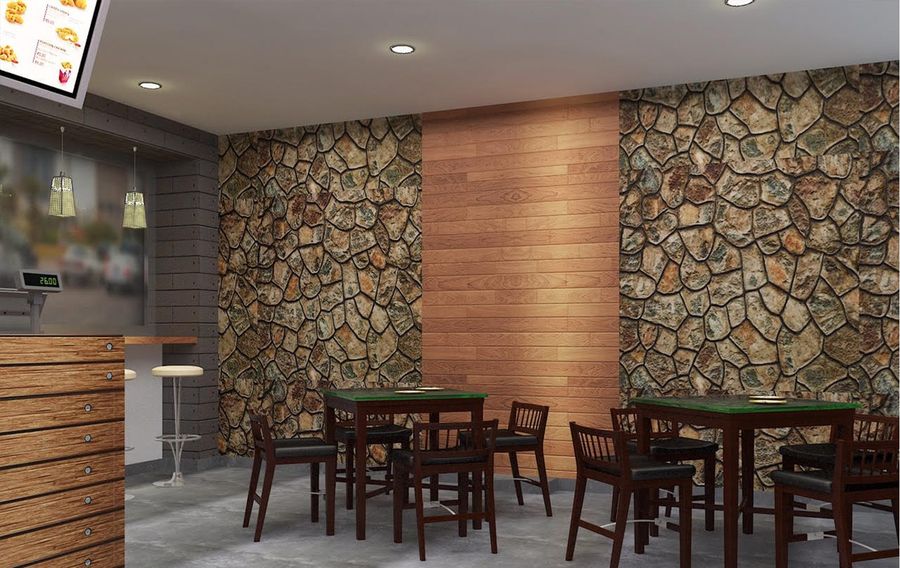 Café interior 4 — cafe and restaurant interior designers in Kochi