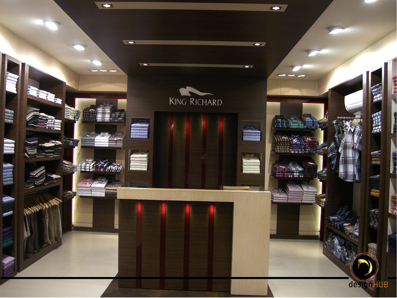 Textile showroom interior design in Kochi 7