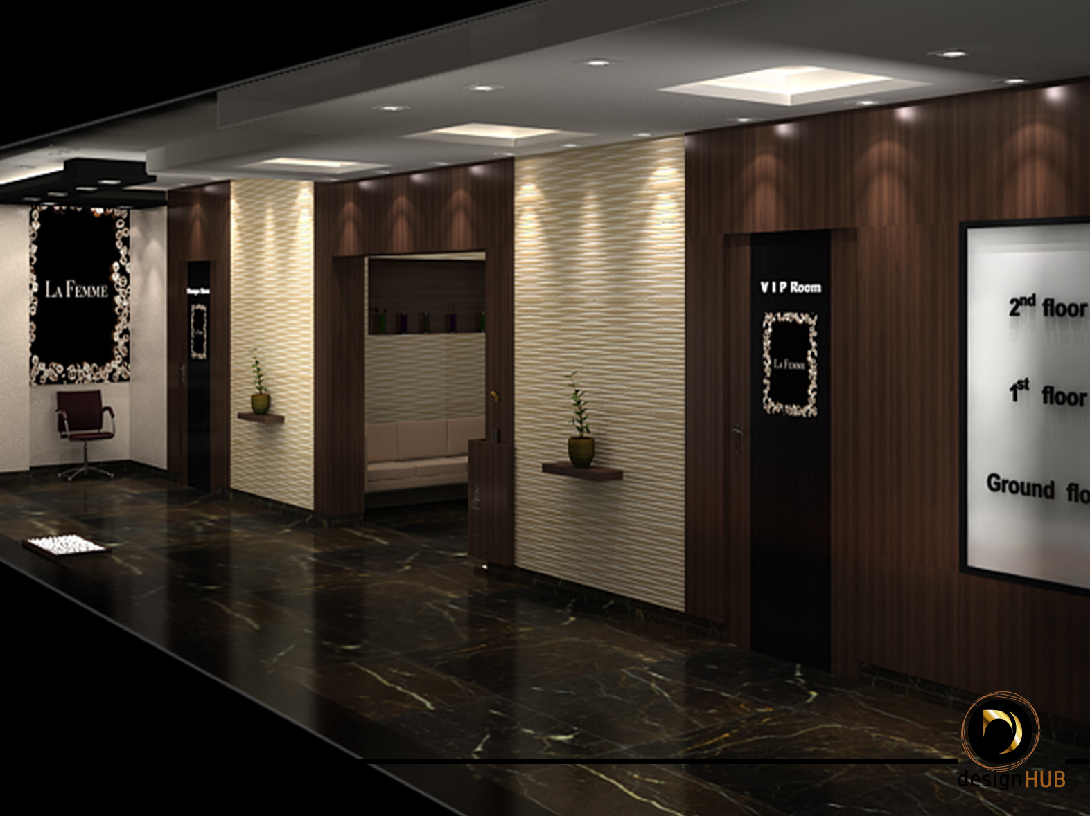 Spa & Salon interior 6 — spa and salon interior designers in Kochi
