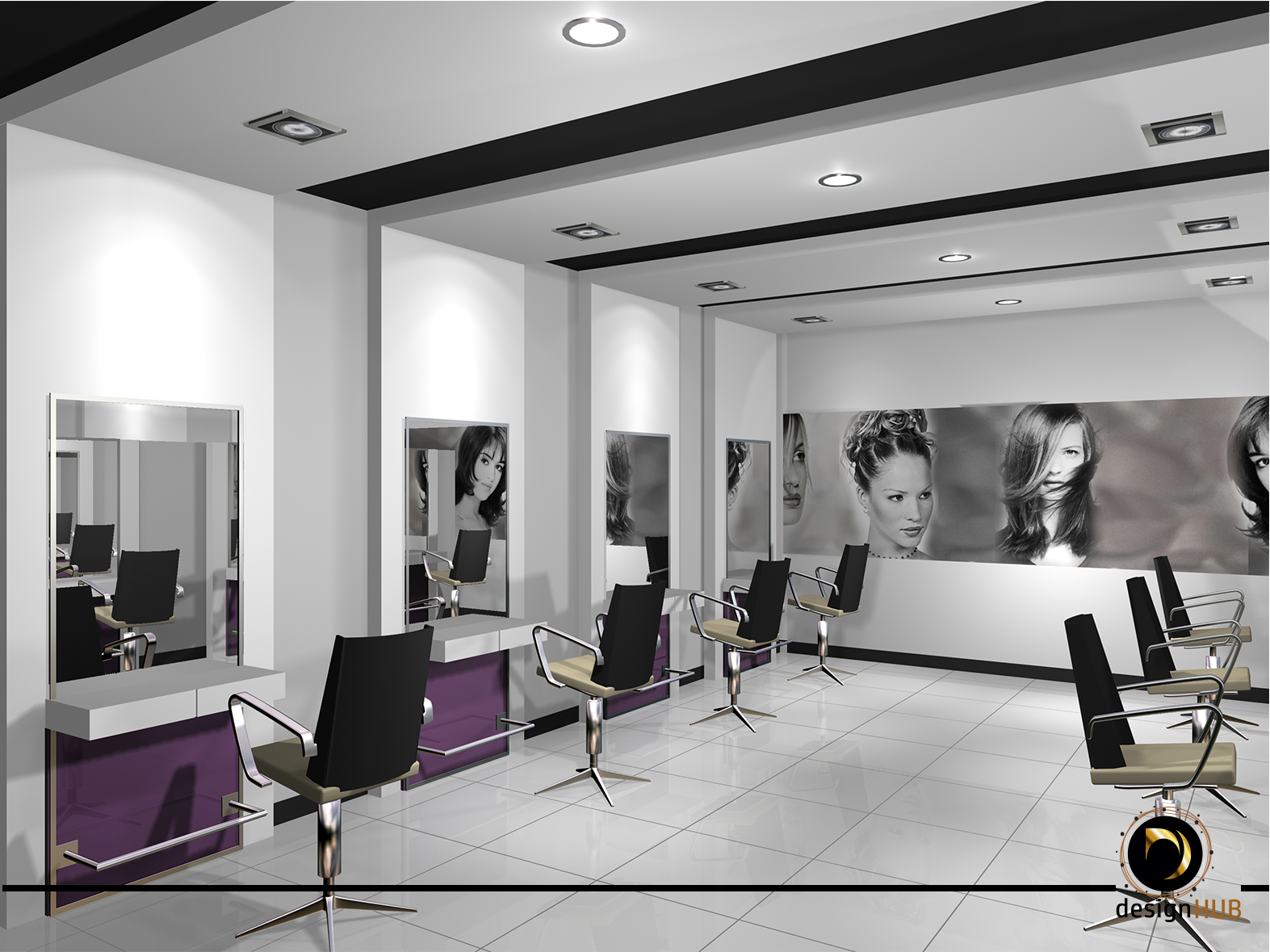 Spa and salon interior design in Ernakulam, Kochi 5