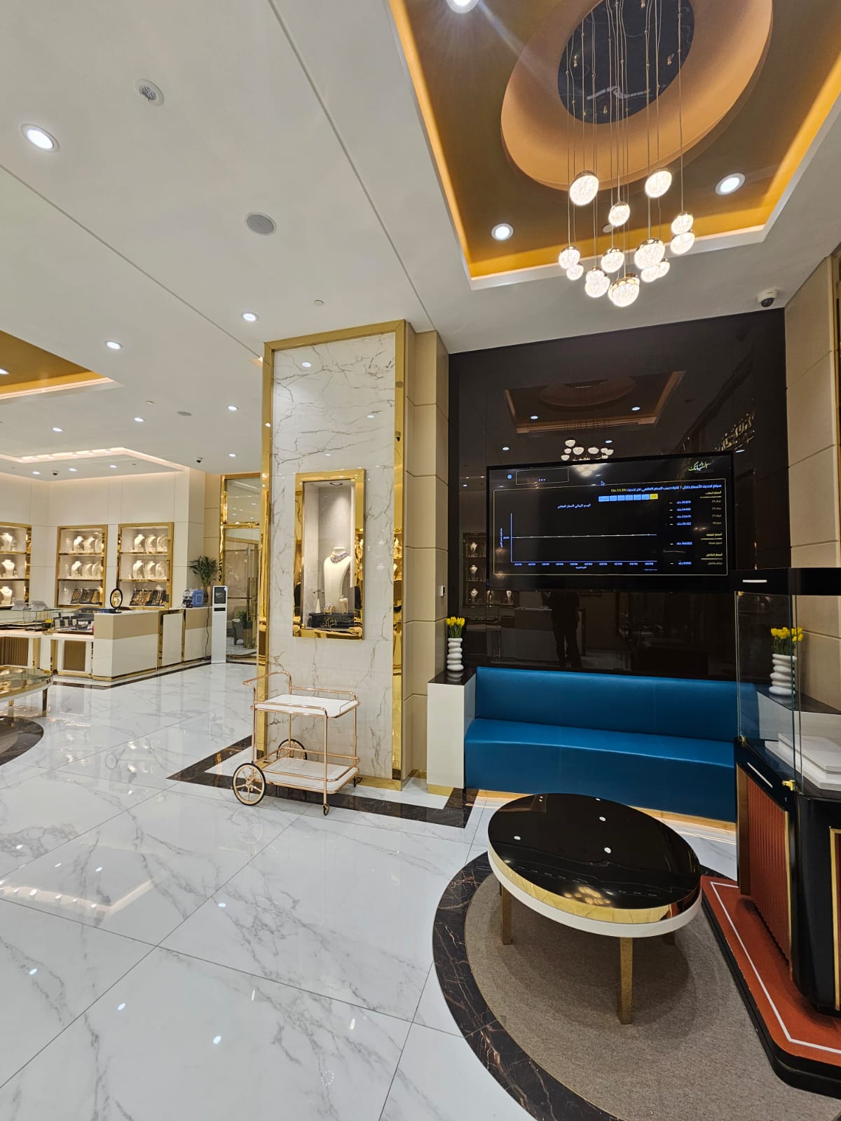 Jewellery interior 1 — jewellery showroom interior designers in Kochi
