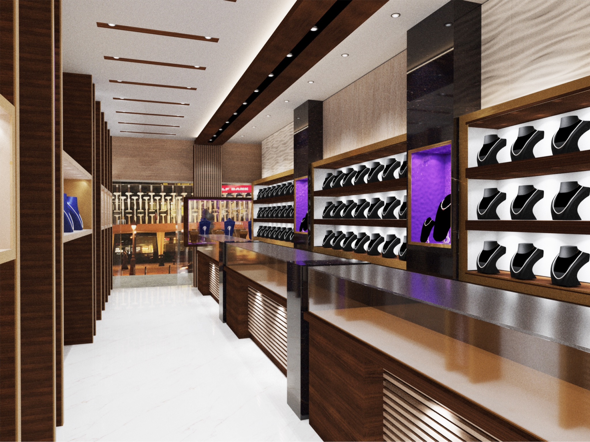 Jewellery interior 15 — jewellery showroom interior designers in Kochi