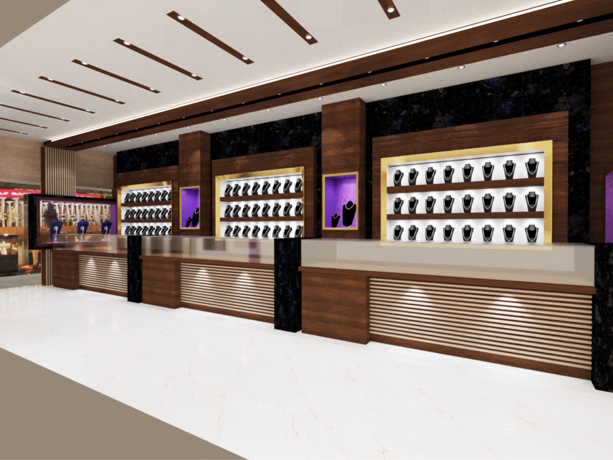 Jewellery interior 15 — jewellery showroom interior designers in Kochi