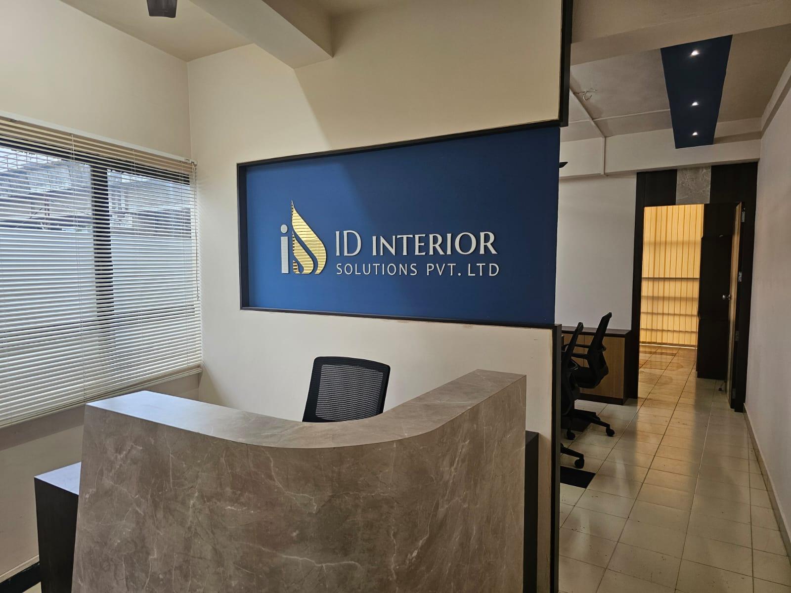 ID Interior Solutions studio and interior design work in Kochi, Kerala